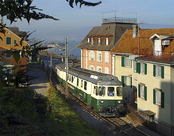 Schweizer Bahnen, SOB, Südostbahn, Wädenswil, BDe 4/4